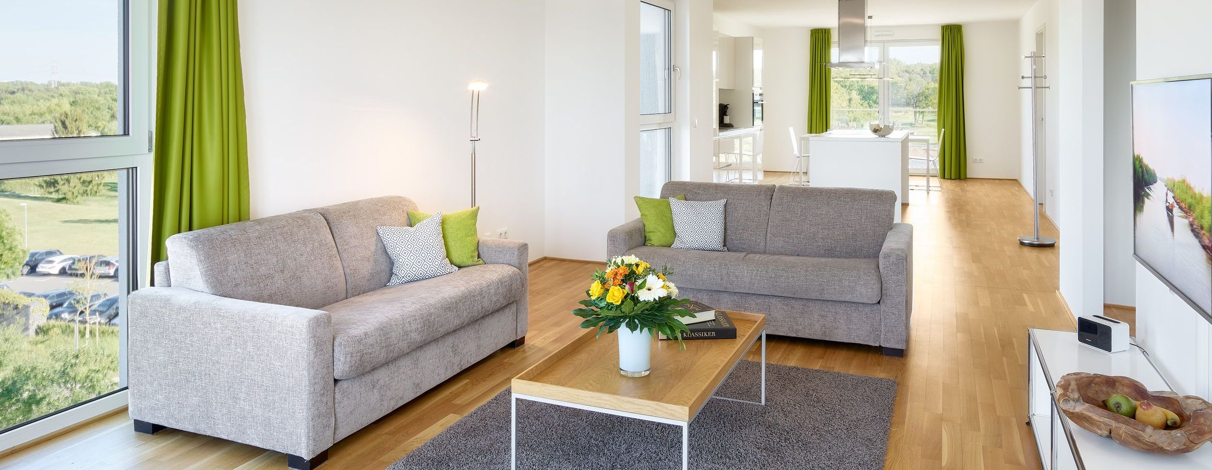 Wohnzimmer Executive Apartment Aparthotel